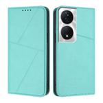 For Honor X7b 4G / 5G / 90 Smart Global Strong Magnetic Frosted Flip Leather Phone Case(Light Blue)