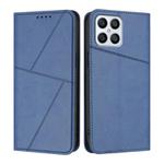 For Honor X8 4G / X30i / Play6T Pro Strong Magnetic Frosted Flip Leather Phone Case(Royal Blue)