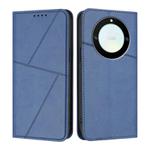 For Honor X40 / X9a / Magic5 Lite Strong Magnetic Frosted Flip Leather Phone Case(Royal Blue)