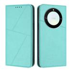 For Honor X40 / X9a / Magic5 Lite Strong Magnetic Frosted Flip Leather Phone Case(Light Blue)
