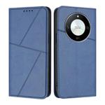 For Honor X50 / X9b / Magic6 Lite Strong Magnetic Frosted Flip Leather Phone Case(Royal Blue)