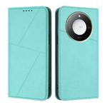 For Honor X60 / X9c Smart Global Strong Magnetic Frosted Flip Leather Phone Case(Light Blue)