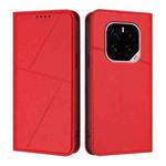 For Honor GT Pro Strong Magnetic Frosted Flip Leather Phone Case(Red)