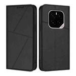For Honor GT Pro Strong Magnetic Frosted Flip Leather Phone Case(Black)