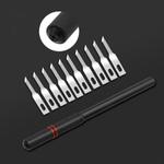 Ergonomic Non-slip Carving Glue Remover Knife Set, Model:NO.5