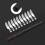 Ergonomic Non-slip Carving Glue Remover Knife Set, Model:NO.6