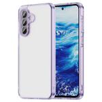 For Samsung Galaxy A36 5G PC Hybrid TPU Airbag Shockproof Phone Case(Transparent Purple)