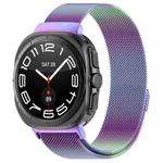 For Samsung Galaxy Watch Ultra 47mm xDfind Milan Magnetic Stainless Steel Watch Band(Colorful)
