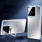 For Xiaomi 15 Four-corner Airbag Metal Lens Holder TPU Phone Case(Grey)
