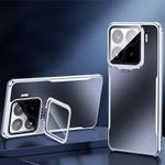 For Xiaomi 15 Pro Four-corner Airbag Metal Lens Holder TPU Phone Case(Black)