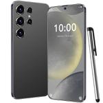 S24 Ultra / ZKU213, 2GB+16GB, 6.56 inch Android 8.1 MTK6580A Quad Core, Network: 3G, Dual SIM, Plug:EU Plug(Black)