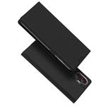 For Samsung Galaxy XCover7 Pro DUX DUCIS Skin Pro Series Flip Leather Phone Case(Black)