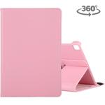 For Huawei Enjoy Tablet 2 10.1 inch Litchi Texture Rotating ClassicBusiness Horizontal Flip Leather Case with Holder(Pink)