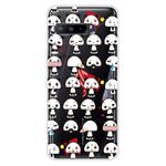 For Asus ROG Phone 3 ZS661KS Shockproof Painted Transparent TPU Protective Case(Mini Panda)