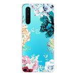 For OnePlus Nord Shockproof Painted Transparent TPU Protective Case(Gem Flower)