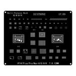 Precision laser-cut Accurate Positioning Anti-shift BGA Reballing Stencil, Model:For iPhone 14-14 Pro Max