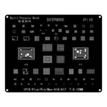 Precision laser-cut Accurate Positioning Anti-shift BGA Reballing Stencil, Model:For iPhone 15-15 Pro Max