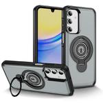 For Samsung Galaxy A16 5G TPU Hybrid PC Magnetic Holder Phone Case(Grey)