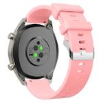 20mm Twill Silicone Watch Band(Pink)