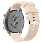 20mm Glossy Silicone Watch Band(Champagne Apricot)
