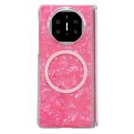 For Huawei Mate X5 Magnetic Axis Pearlescent Shell Texture MagSafe Phone Case(Red)