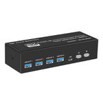 FJGEAR FJ-8K202DP 8K 60Hz DP USB3.0 Monitor KVM Switch(US Plug)