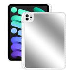 For iPad Air 11 2024 / 2025 Mirror Acrylic Single Back Tablet Case with Pen Slot(Transparent)