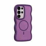 For Samsung Galaxy S24 Ultra 5G Skin Feel MagSafe Phone Case(Purple)