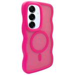 For Samsung Galaxy S25 5G / S24 5G Skin Feel MagSafe Phone Case(Rose Red)