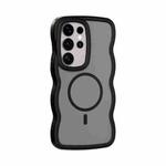 For Samsung Galaxy S25 Ultra 5G Skin Feel MagSafe Phone Case(Black)