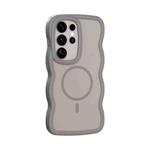 For Samsung Galaxy S25 Ultra 5G Skin Feel MagSafe Phone Case(Grey)