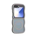 For Samsung Galaxy Z Flip 6 Skin Feel MagSafe Phone Case(Grey)