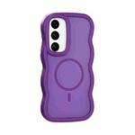 For Samsung Galaxy A36 / A56 Skin Feel MagSafe Phone Case(Purple)