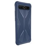 For Meizu 17 Butterfly Shadow Shockproof Rubber TPU Protective Case(Blue)