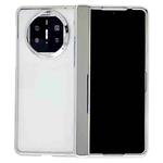 For Huawei Mate X5 Plating Spring Axis Skin Feel Phone Case(Silver)