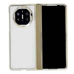 For Huawei Mate X5 Plating Spring Axis Skin Feel Phone Case(Gold)
