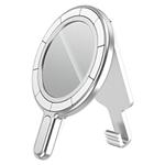 Magnetic MagSafe Phone Holder Belt Clip Electroplating Mirror Bracket(Silver)