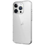 For iPhone 16 Pro Max ROCK Pure Series Clear PC Hybrid TPU Phone Case(Transparent)