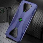 For Xiaomi Black Shark 3 / 3S Butterfly Shadow Shockproof Rubber TPU Protective Case(Blue)