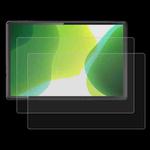 For Sgin T10P Tablet 10.1 inch 2pcs 9H 0.3mm Explosion-proof Tempered Glass Film