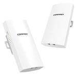 COMFAST CF-E112N V2 2.4GHz 300Mbps 9dBi Monitoring Bridge Set, Plug:UK Plug