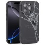 For OPPO A16 Graffiti Spider TPU Phone Case(Black Grey Spider)