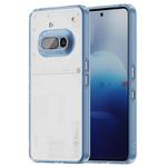 For Nothing Phone 3a PC Hybrid TPU Airbag Shockproof Phone Case(Transparent Blue)