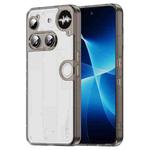 For Nothing Phone 3 PC Hybrid TPU Airbag Shockproof Phone Case(Transparent Black)