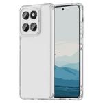 For Motorola Edge 60 PC Hybrid TPU Airbag Shockproof Phone Case(Transparent)