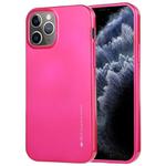 For iPhone 12 Pro Max GOOSPERY i-JELLY TPU Shockproof and Scratch Case(Rose Red)