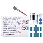 For Garmin Fenix 5S 361-00096-00 285mA Battery Replacement