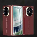 For Huawei Mate X3 / X5 GKK Integrated Silky Ultra-thin Curved Folding Phone Case(Red Gold)