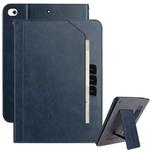 For iPad 10.2 2021 / Air 10.5 Multifunctional Wristband Leather Smart Tablet Case(Dark Blue)