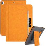 For iPad Air / Air 2 / 9.7 2018/2017 Multifunctional Wristband Leather Smart Tablet Case(Yellow)